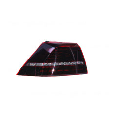 LED Tail Lamp Passenger Side Certified Suits Volkswagen Golf R MK 7 4/2014 to 7/2017