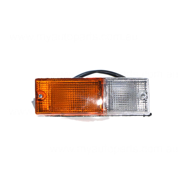 Front Bar Park / Indicator Lamp Passenger Side Aftermarket Suits Holden Rodeo TF 1988 to 1997