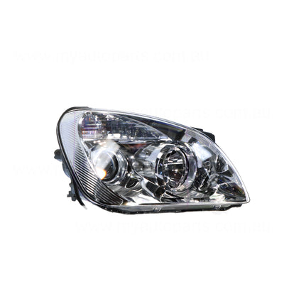 Head Lamp Drivers Side Genuine Suits Kia Rondo UN 9/2009 to 5/2013