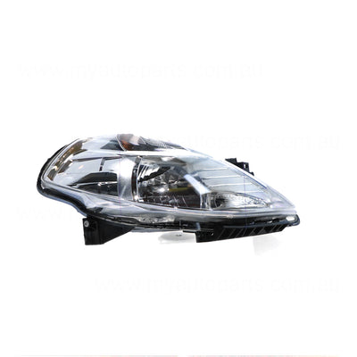 Halogen Head Lamp Drivers Side OEM Suits Nissan Tiida C11 2/2006 to 11/2009