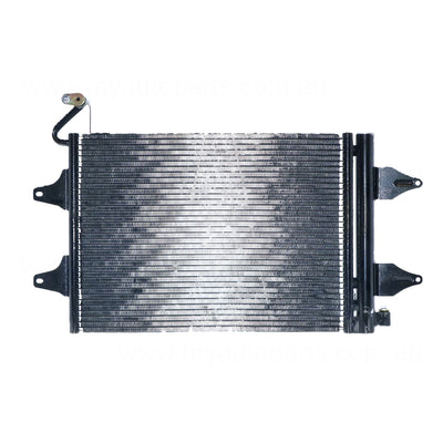 16 mm 8 mm Fin A/C Condenser Aftermarket Suits Volkswagen Polo 9N 2002 to 2010