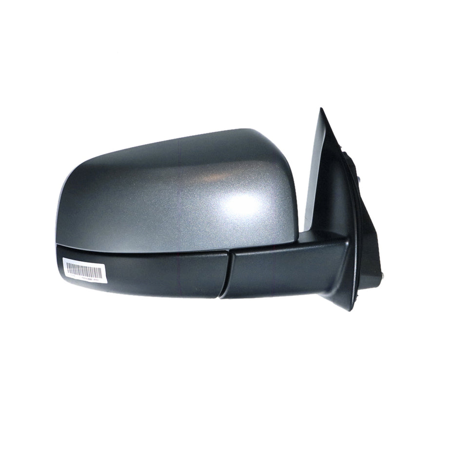 Black / Silver Door Mirror Electric Drivers Side OEM Suits Ford Ranger XLS PXII 7/2015 to 9/2018