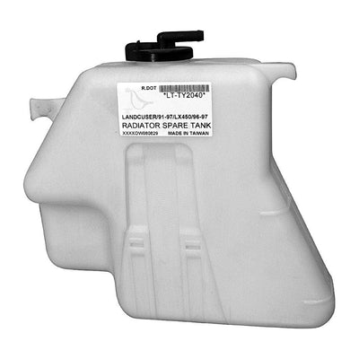 With Cap Without Sensor Radiator Overflow Bottle Aftermarket Suits Toyota Landcruiser FZJ80R/HDJ80R/HZJ80R 1990 to 1998