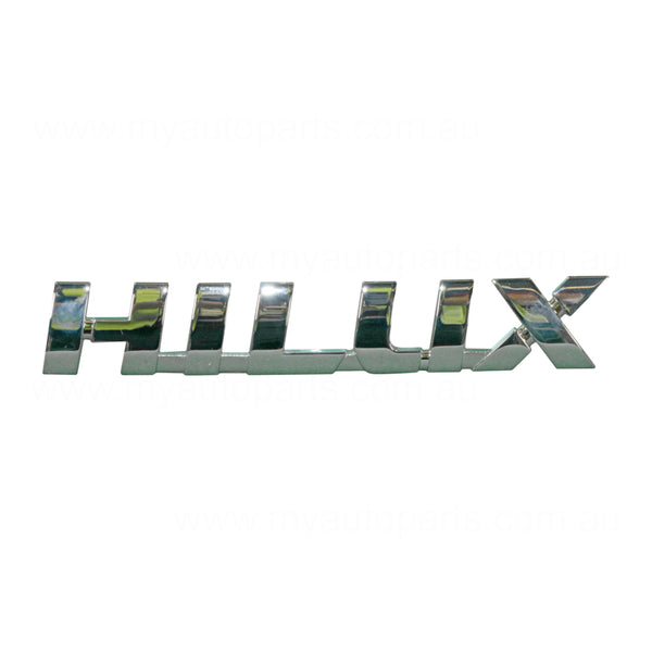 Decal "Hilux" OEM suits Toyota Hilux 2015 On