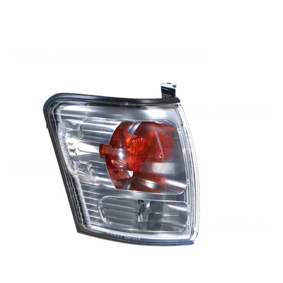 Chrome Front Park / Indicator Lamp Drivers Side Genuine suits Toyota Hilux SR5 140/160/170 Series 2001 to 2005 (Thailand Built)