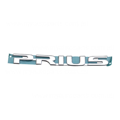 Tail Gate Emblem Genuine Suits Toyota Prius ZVW30R 2009 to 2016