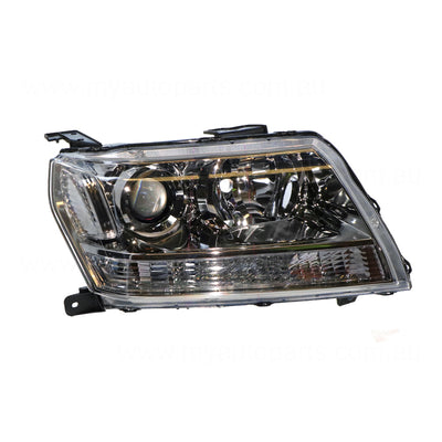 Halogen Manual Adjust Head Lamp Drivers Side Genuine Suits Suzuki Grand Vitara JB/JT 2005 to 2018