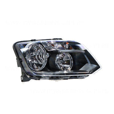Head Lamp Drivers Side OES OES Suits Volkswagen Amarok 2H 2/2011 to 11/2016