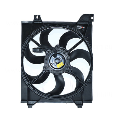 Radiator Fan Assembly Aftermarket Suits Kia Rio JB 2005 to 2009