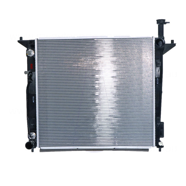 Radiator 35 / 35 mm Plastic Aluminium 510 x 480 x 26 mm Automatic 2.2L L D4HB Suits Kia Carnival YP 2015 to 2018