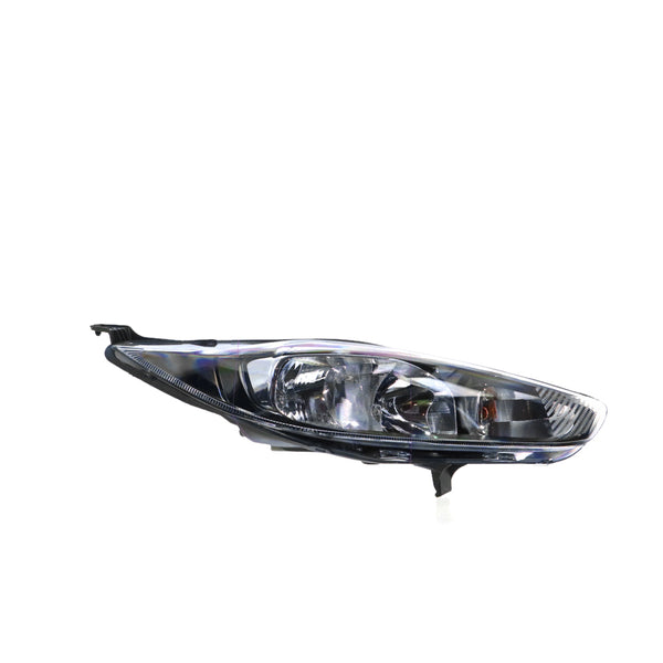 Black Head Lamp Drivers Side OEM Suits Ford Fiesta Ambiente/Trend WZ 2013 to 2020