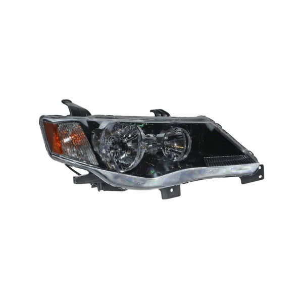 Halogen Head Lamp Drivers Side OEM Suits Mitsubishi Outlander ZG 2007 to 2009
