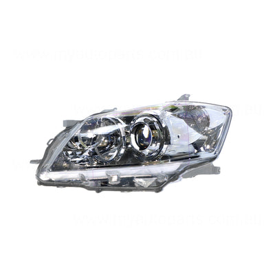 Halogen Head Lamp Passenger Side OEM suits Toyota Aurion GSV40R 2006 to 2009