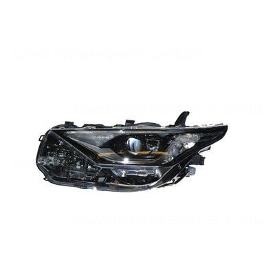 LED Electric Adjust Head Lamp Passenger Side Genuine Suits Toyota Corolla ZWE186R 2016 to 2018
