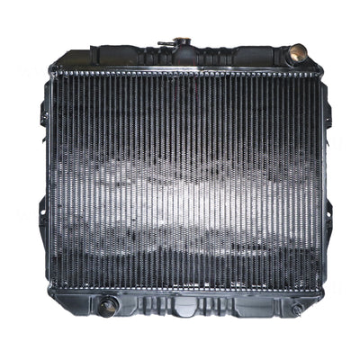 Radiator 35 / 35 mm Brass Copper 425 x 528 x 32 mm Manual 2.4 L 22R Aftermarket Suits Toyota Hilux LN85R/LN86R/RN85R/RN90R/YN85R 1988 to 1997