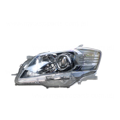 Halogen Electric Adjust Head Lamp Passenger Side Genuine suits Toyota Aurion GSV40R 2009 to 2012