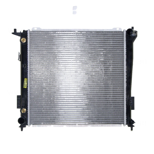 Radiator 33 mm 33 / Plastic Aluminium 450 x 455 x 26 mm Automatic 1.6 L D4FB Aftermarket Suits Hyundai i30 FD 2007 to 2012