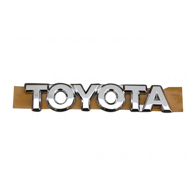 Tail Gate Emblem Genuine Suits Toyota Echo NCP10R/NCP13R 1999 to 2005