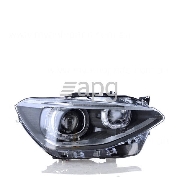 Certified Head Lamp Drivers Side suits BMW 1 Series F20 2012 to 2016