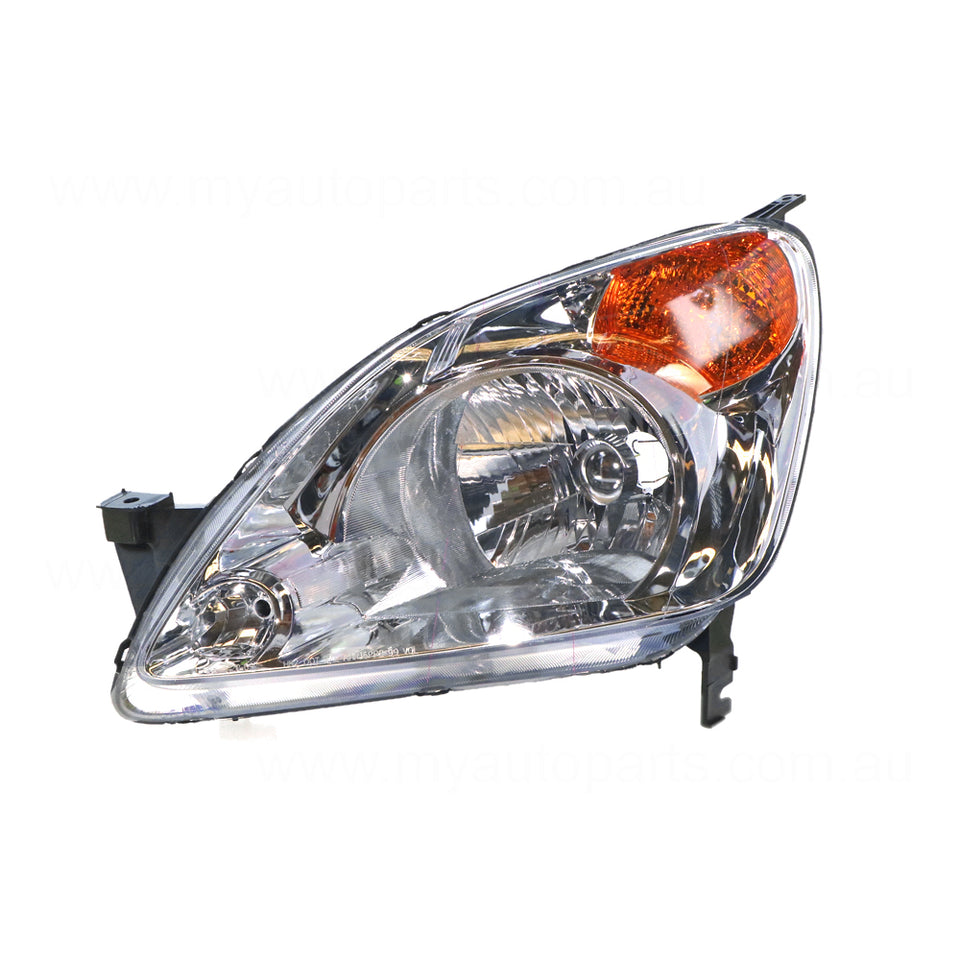 Head Lamp Passenger Side Aftermarket Suits Honda CR-V RD 2001 to 2004