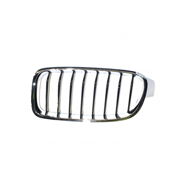 Grille Passenger Side Aftermarket Suits BMW 3 Series F30 2012 to 2015