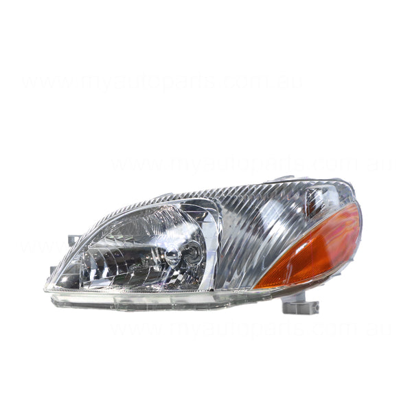 Head Lamp Passenger Side OEM Suits Toyota Echo NCP12R 1999 to 2002
