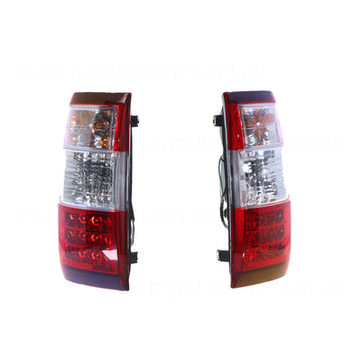 LED Tail Lamp Pair Aftermarket Suits Toyota Landcruiser 100 SERIES 2005 to 2007