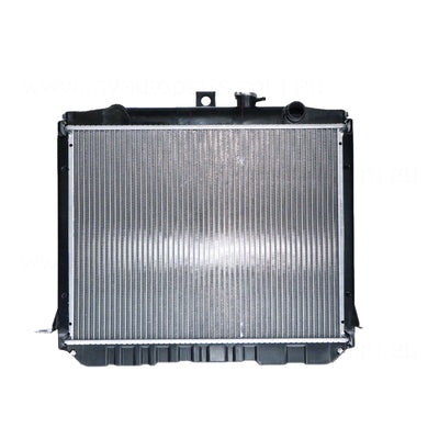 Radiator 35 / 35 mm Plastic Aluminium 400 x 528 x 48 mm Manual 1.6 L 12R 2.0 L 3Y Aftermarket Suits Toyota Hiace YH50/YH60 1983 to 1989