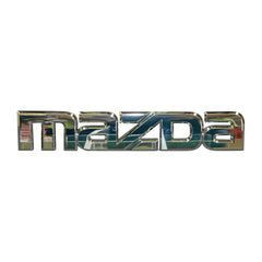 Tail Gate Emblem "Mazda" Genuine suits Mazda 3 BL Hatch 2009 to 2013