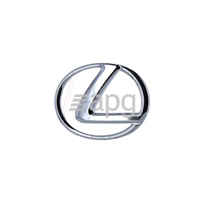 Genuine Bootlid Emblem suits Lexus GS300 / GS430 / GS460 GRS190R, URS190R, UZS190R, Lexus IS F USE20R, Lexus IS250 GSE20, GSE30, Lexus RX350 GGL15, GSU35, Lexus GS450H GWL10, GWS191 2005 to 2015