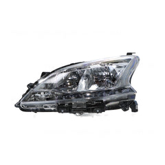 Halogen Head Lamp Passenger Side Certified Suits Nissan Pulsar ST-L B17 2012 to 2017
