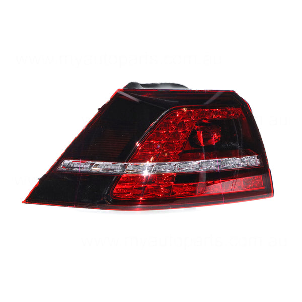 LED Tail Lamp Passenger Side OEM Suits Volkswagen Golf GTi Performance MK 7 10/2013 to 7/2017