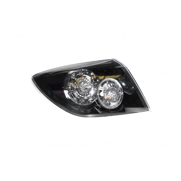 Black LED Tail Lamp Passenger Side OEM Suits Mazda 3 SP23/MPS BK Hatch 1/2004 to 2/2009