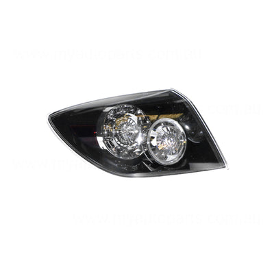 Black LED Tail Lamp Passenger Side OEM Suits Mazda 3 SP23/MPS BK Hatch 1/2004 to 2/2009