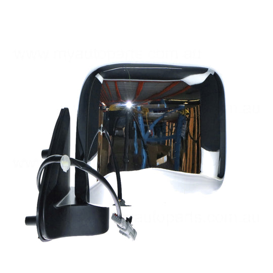 Electric Without Indicator Door Mirror Passenger Side Aftermarket Suits Nissan Navara D22 2001 to 2015