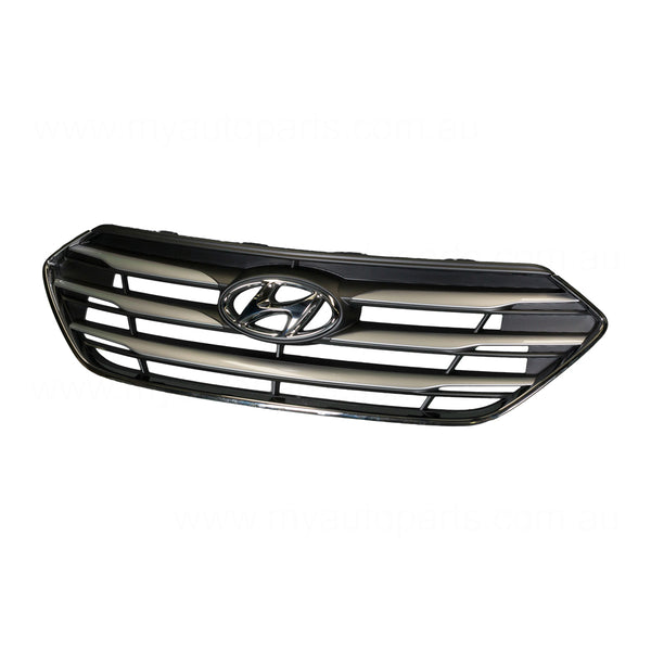Silver Grille OEM Suits Hyundai Santa Fe DM 2015 to 2018