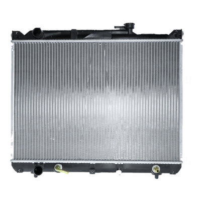Radiator 34 / 34 mm Plastic Aluminium 425 x 598 x 26 mm Manual/Auto 2.7 L H27A Aftermarket Suits Suzuki XL-7 JA627 2001 to 2005