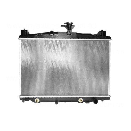 Radiator 28 / 28 mm Plastic Aluminium 350 x 558 x 16 mm Manual/Auto 1.5L L ZY Aftermarket Suits Mazda 2 DE 2007 to 2014