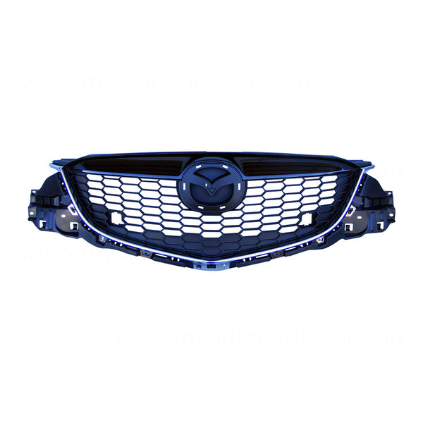 Grille, with mould, OEM Suits Mazda CX-5 KE 2/2012 to 12/2014