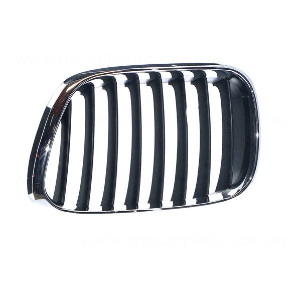 Grille Passenger Side Aftermarket Suits BMW X5 E53 2000 to 2007