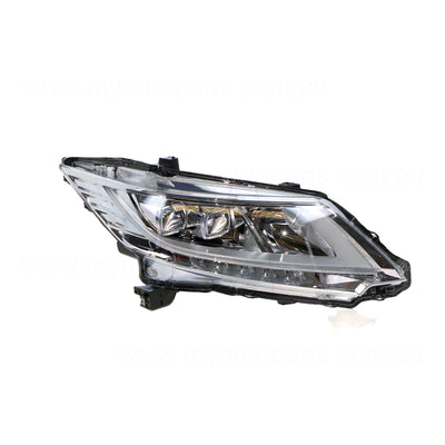 Head Lamp Drivers Side Genuine Suits Honda Odyssey VTi-L RC 2014 to 2017