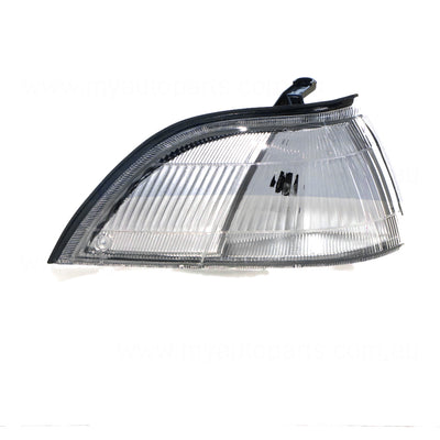 Clear Front Corner Lamp Driver Side Certified Suits Toyota Corolla AE90/AE92/AE93/AE94 7/1991 to 7/1994
