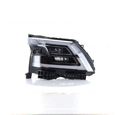 Nissan Patrol Genuine Head Lamp Drivers Side 08/2019 to 12/2022 - 260106JF2C