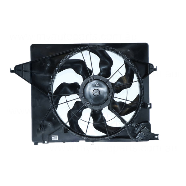 Radiator Fan Assembly Aftermarket Suits Hyundai Santa Fe CM 2009 to 2012