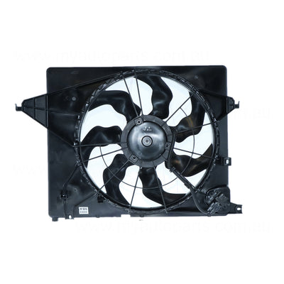 Radiator Fan Assembly Aftermarket Suits Hyundai Santa Fe CM 2009 to 2012