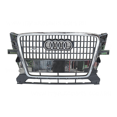 Black Grille Genuine Suits Audi Q5 8R 2009 to 2012