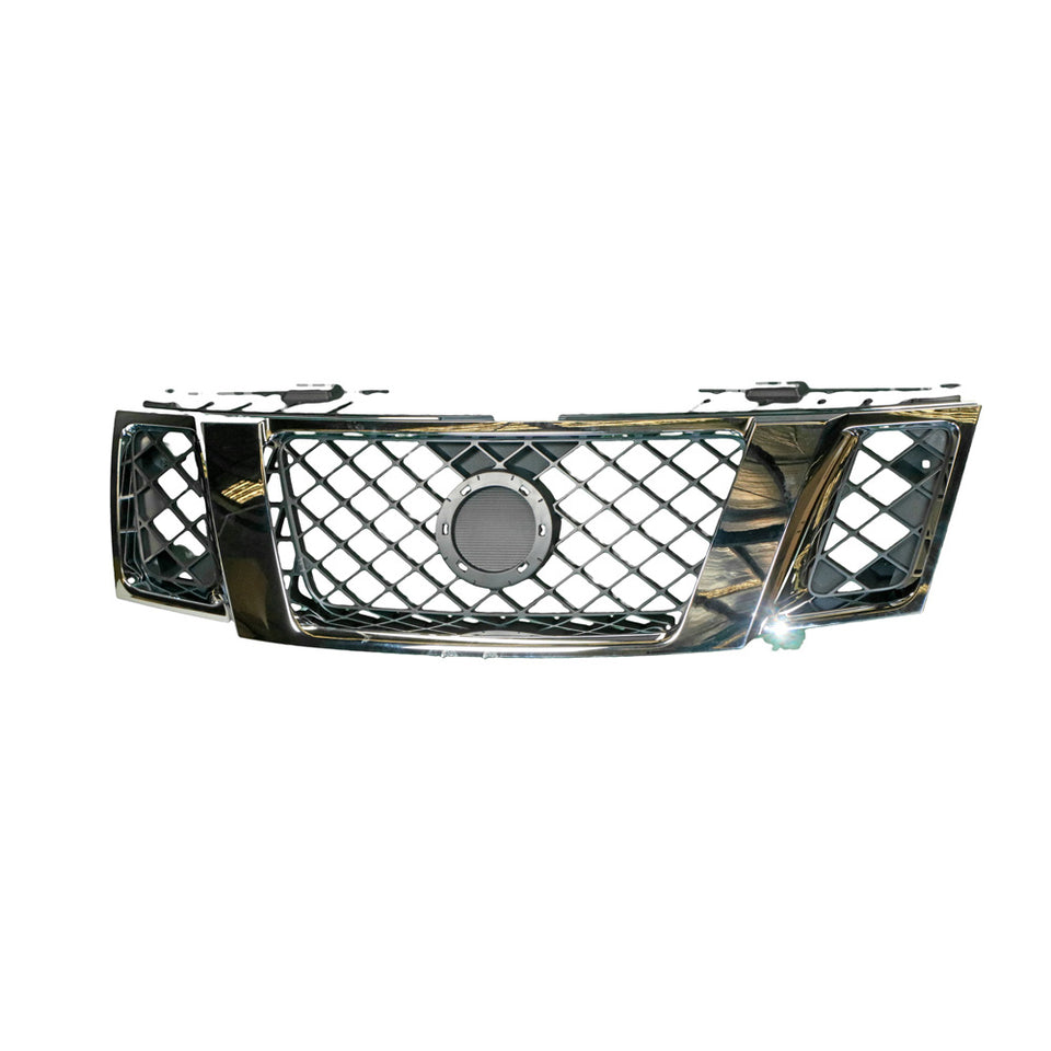 Chrome Grille Aftermarket suits Nissan Navara D40 & Pathfinder R51