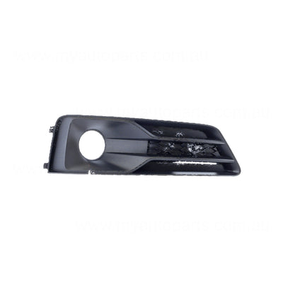 Front Bar Grille With Drive Assist Mount Drivers Side OEM Suits Audi A4 Allroad B9 9/2016 to 2/2020