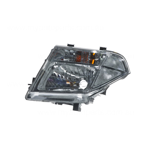 Halogen Electric Adjust Head Lamp Passenger Side OEM Suits Nissan Navara D40 2008 to 2015