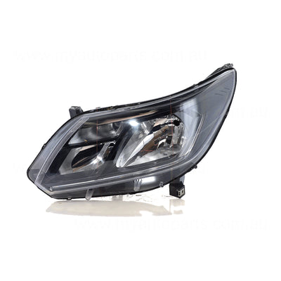 Holden Colorado Certified Aftermarket Head Lamp Passenger Side 07/2016 to 03/2019 - 84594279